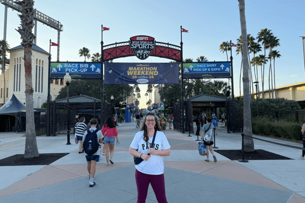 Jenny at the WDW Marathon weekend Expo